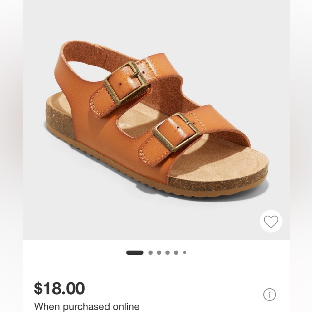 NWT Cat and Jack sandals